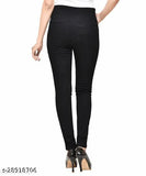 Stylish denim jeggings for women - solid jenim jeggings, denim jeans, tummy tucker - available in sizes 26, 28, 30, 32, 34, 36, 38, 40 (India)
