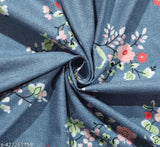 Geometric printed soft cotton single bedsheet (60x90 inches) with 5 cushion covers and 2 booster covers. Ideal for summer use