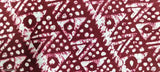 Maroon Chikankari Rayon Straight Kurti with Gota work, 3/4 sleeves, 44 inches length. Formal wear, festive look." (125 characters)
