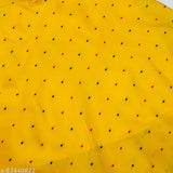 Kids Girls designer satin crop top with embellished lehenga and art silk dupatta, 2-3 years size with 20in waist, 24in length