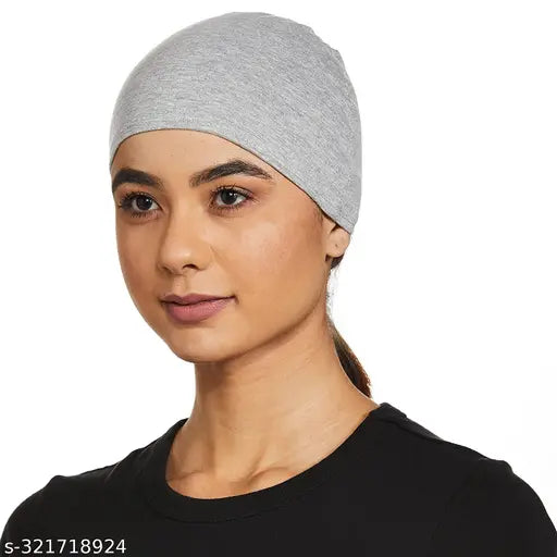 Solid cotton skull cap, 100% high-quality Indian product for under helmets or caps. Absorbs heat & sweat, prevent hair fall & infections