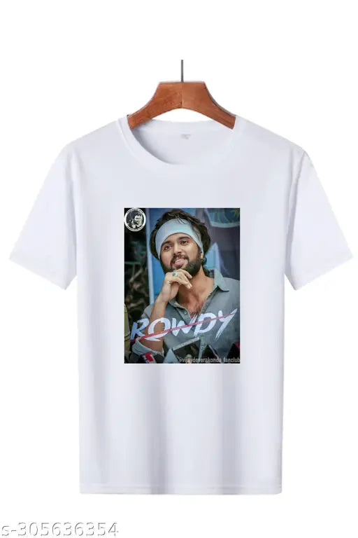 Vijay Devarakonda Rowdy Box printed net short sleeve t-shirt (S, M, L, XL), India