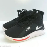 Modern Lycra padded kids shoes, soft sole and lace-up fastening for comfortable on-the-go play