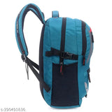 Waterproof Crossbow 35L Laptop Backpack, durable polyester material, suitable for school/office use, features padded laptop sleeve, water bottle pockets, and adjustable straps. Made in India