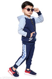Indian-made, wool toddler hoodie & pants set: Casual full sleeve design with cartoon print, perfect for active play and leisure