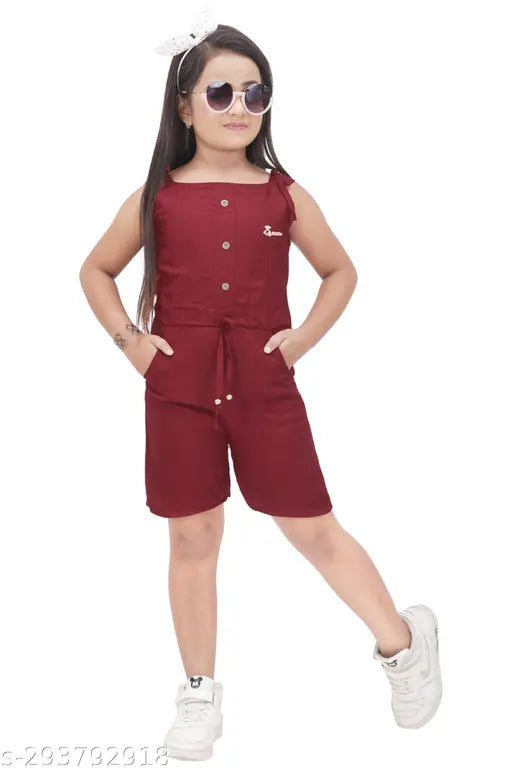 Maroon short sleeved onesie from India for toddlers aged 1-7 years