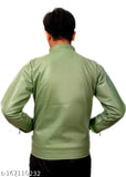 Waterproof rain jacket for boys, scuba fabric, long sleeves, solid pattern, by BUGRASI TRADERS, size 8-15 years, made in India