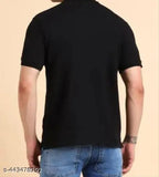 Cotton blend short sleeve t-shirt by Son Enterprises, solid color and multiple sizes available