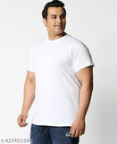 XXL white cotton men's shirt, solid design, ideal for large sizes (USA equiv. 50-7XL)