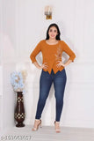 Lycra long sleeve printed net Mizo casual top, high-quality India-made