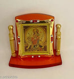 Acrylic Maa Shera Wali/Maa Durga statue, religious idol for car dashboard or home decor, size: 7cmL x 5.5cmB x 8.5cmH