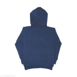 Cotton sweatshirt with round neck and ribbed full sleeves for light winter wear by AR Kids, printed pattern design on polycotton fabric