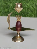 Brass Narmadeshwar Shivling with Yoni base, Indian-made 3x10x8cm Shivling statue