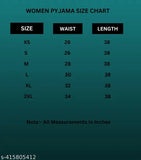 Women's premium cotton pyjama pants with pockets (pack of 2) - Breathable maxi lounge pants with side pockets for ultimate comfort and style, available in various sizes