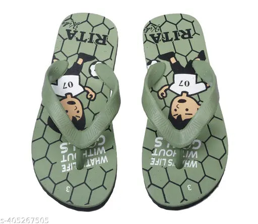 Green printed net rubber sole sneakers for kids, sizes range from 3-3.5 years to 10 years, made in India