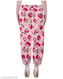 Women's printed heram pant pack of 3, maxi length polycotton in Indian designs