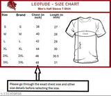 Cotton blend half sleeve overall printed T-shirt for men, stylish clothing for men's fashion, leotude India