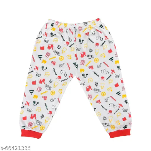 Yellow cotton yumto printed pyjama set for kids aged 1-6 years old