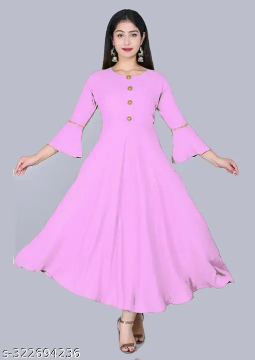 Rayon ethnic kurti for women, traditional elegance with modern twist, perfect for any occasion