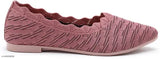 Synthetic printed KVEST Women Bellies Ballies - comfortable casual flats for women & girls, perfect for parties