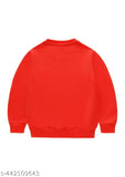 Playful printed cotton blend sweatshirt for kids, long sleeves, size 2-3 years (India)