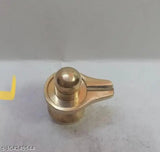 Brass Shivling, premium quality Mahadev, Indian crafted brass statue, 1 inch tall and 0.5 inches wide