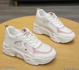 Megpar Kids Girls Mesh Dil Pink Running, Walking, Casual, Sneakers Shoes