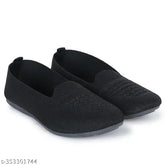 Embellished mesh loafer belly for women - comfortable slip-on footwear from ROKVOK, available in sizes IND-5 to IND-8 (India origin)