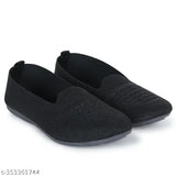 Embellished mesh loafer belly for women - comfortable slip-on footwear from ROKVOK, available in sizes IND-5 to IND-8 (India origin)