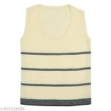 Acrylic striped sweater vests for kids - pack of 3: 6-12 months, 18-24 months, 3-4 years sizes. Elefantino kidswear from India