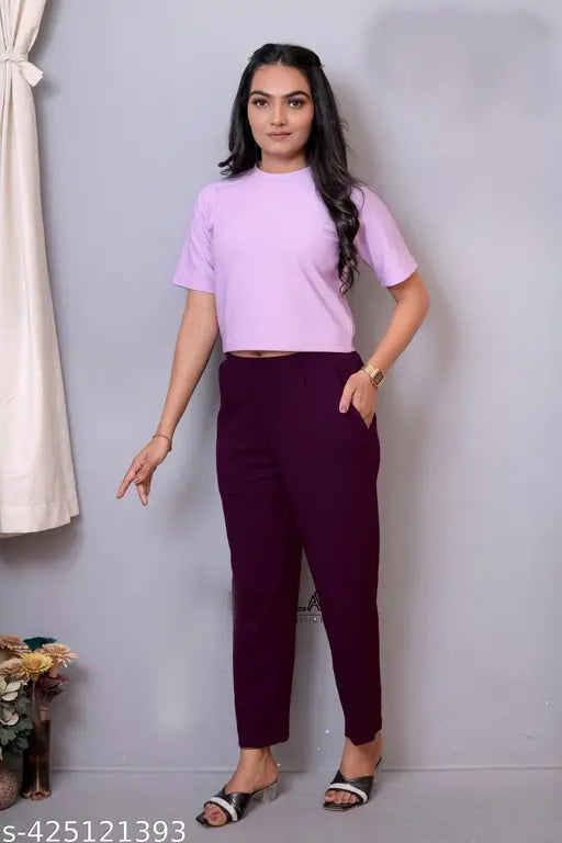 Anker trouser western wear, solid lycra men's trousers with two side pockets. (Color: not specified in title) (Size: S, M, L, XL, 2XL, 3XL)