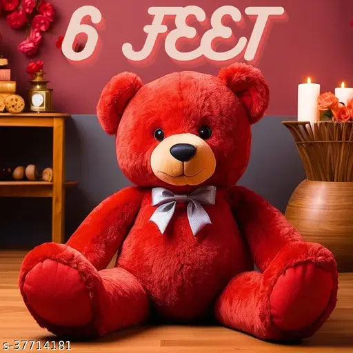 Soft plush Big Teddy Bear LEGAL LOVE, non-toxic fibers, unique personality, India-made unisex toy