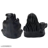 Resin Adi Shankara Adiyogi smoke fountain backflow with 20 cones, Lord Shiva incense holder showpiece