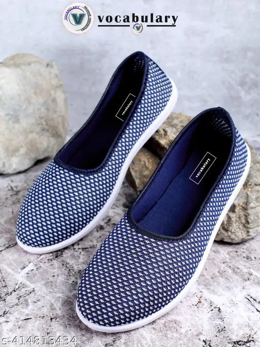 Synthetic embellished ballerinas - Bellies For Women ASTETIK 4 U slip-on, breathable comfort in sizes IND-5, IND-6, IND-7, IND-8 (India origin)