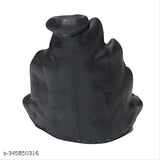 Handcrafted resin Adi Shankara backflow incense cone holder, featuring Lord Adiyogi, Mahadev, Shiv Decorative Showpiece with 11 free smoke backflow incense cones (Indian origin)