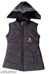 Nylon short sleeve designer jacket for kids, solid color, Indian origin