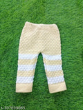Woolen sweater pajama for kids in self-design, warm winter essential in 0-3M, 0-6M, and 3-6M sizes from India