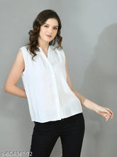 Rayon sleeveless casual top, 100% skin-friendly, versatile style for office or daily wear, size S - 6XL, made in India