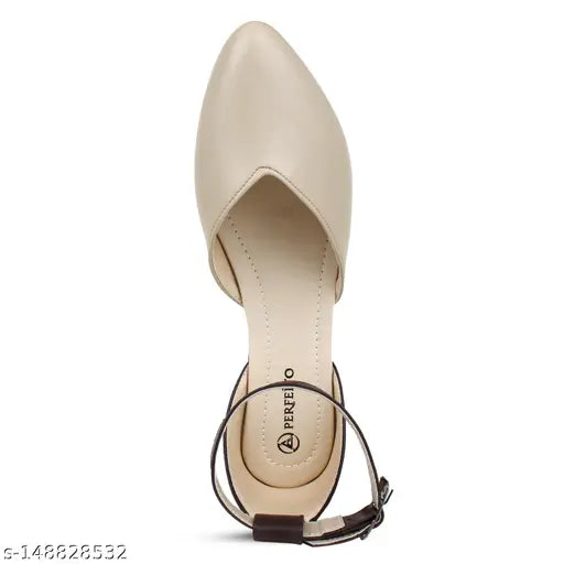 Leather ankle loop sandal, sleek finesse design for work-ready formal wear