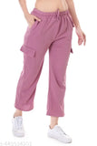 Soft, breathable pink pyjama set for women & girls, perfect for lounging or sleeping