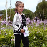 Unique shape canvas unicorn sling bag for kids, perfect gift with adjustable straps and one compartment. Soft, comfortable, and multipurpose for daily use or travel. Made in India