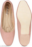 PU pink slip-on sandals for women, XWOMEN TRENDY BELLIESBT-UD-1130-PINK on display