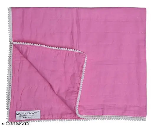 Cotton baby quilt, solid design for mild winter, kanthaKids brand, ideal for double size (25cm x 25cm)