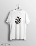 Fancy printed polyester short sleeve men's t-shirt from India