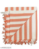 Breathable 100% cotton striped Bhagalpuri chadar, free size 245cm x 130cm