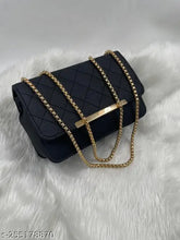 PU checked net sling bag, small women's casual fashion accessory, free size (8x3x5in), made in India