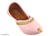 Synthetic Mojaris ballerinas by Hafsa foot collection for women - Comfortable fit, stylish design, solid pattern, India origin