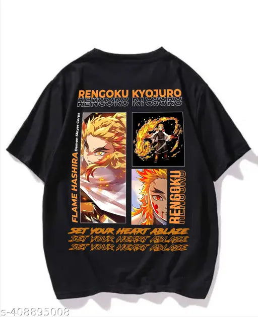 Black pure cotton oversized Naruto Itachi anime round nack t-shirt, short sleeves, printed design. Size: S-XXL
