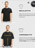 Popeye front printed cotton oversized t-shirt in XS-XXXL, vibrant design on a loose fit tee, Indian origin