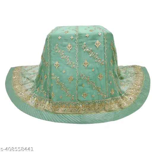 Embroidered Georgette Rajputi Poshak for women, showcasing Aari and stone work, perfect for parties and festive occasions